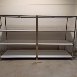 s/s rack with abs plates